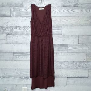 Robert Rodriguez Swiss Dot High Low Dress
